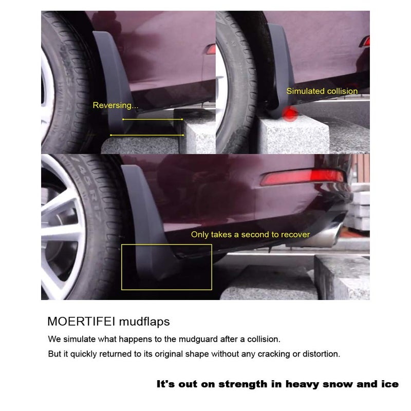 MOERTIFEI Car Mudguard Fender Mud Flaps Splash Guards Compatible with Hyundai Elantra 2011-2016 12 13 14 15 - Image 5